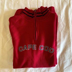 Cuffy's of Cape Cod Medium Red Fleece Long Sleeve